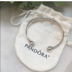 Pandora Open Cuff Bangle